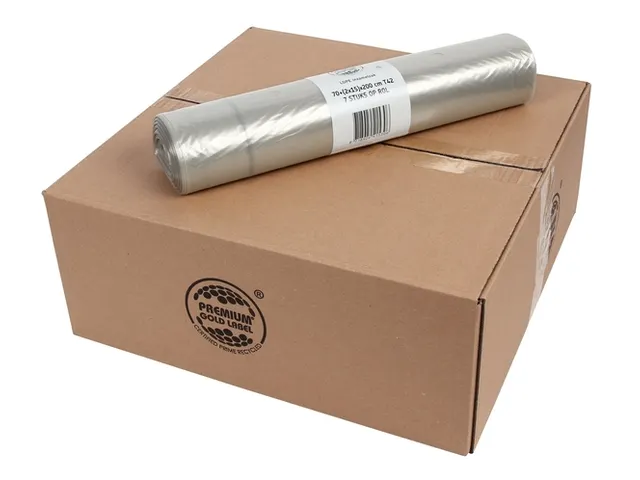 Afvalzak Knapzak perforatie en sluitlint 400 Liter 84 Stuks