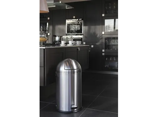 Pedaalemmer Kickcan 33 Liter, EKO Mat RVS