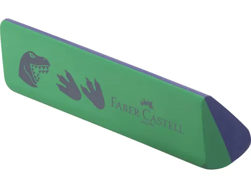 Gum Faber-Castell Dino groen stof- en PVC vrij