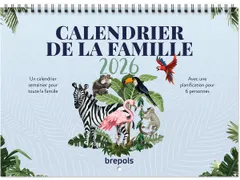 Calendrier Semaine, Français, 2026