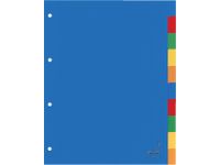 Tabbladen Kangaro A4 4-Gaats A410 10-Delig Assorti Pp