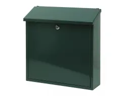 Wandbrievenbus 37cm Groen Staal