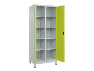 wasgoedverdeelkast,HxBxD 1950x800x500mm,vak B 400mm,draaigrendel - 2