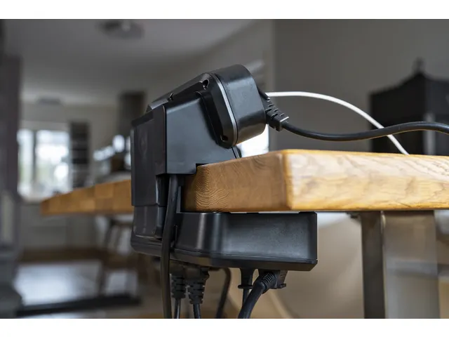 Stekkerdoos Brennenstuhl Estilo bureau duplex 10-voudig 1 USB C, 1 USB