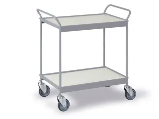 Universele Wagen 150kg 785x420mm 2 Etages Zilvergrijs - 1