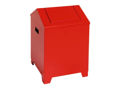 Poetskatoenbak,niet-brandbaar,1x45-73l,HxBxD 680x400x400mm