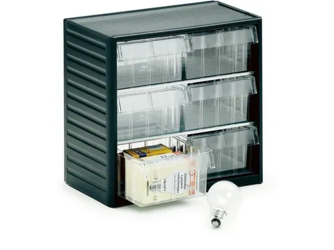 Magazijnunit Hxbxd 290x310x180mm 6 Laden Maat 6