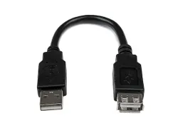 15cm USB 2.0 Verlengkabel A naar A - M/F