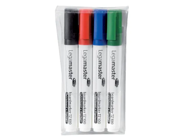 Marqueur Tableau Blanc Legamaster TZ100 Ogive 1,5-3mm Ass 4pcs