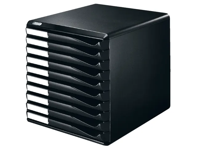 Ladenblok Leitz 5294 10 laden zwart