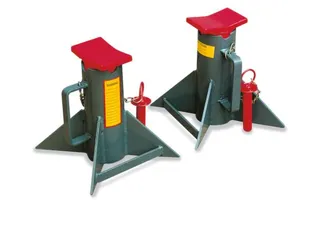 Hydraulische Krik Voor Zware Lasten Hefvermogen 4T Incl. 2Steunbokken - 2
