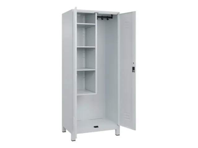 schoonmaakkast,HxBxD 1950x800x500mm,links 4vakken