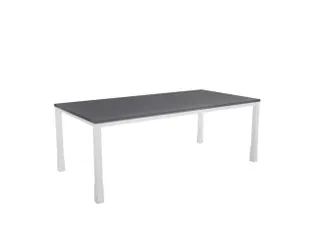 In hoogte verstelbaar bureau,HxBxD 720-840x2000x1000mm,CC-zwart - 1