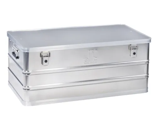 Aluminium transportbox,HxLxB 380x900x490mm,wanden gesloten
