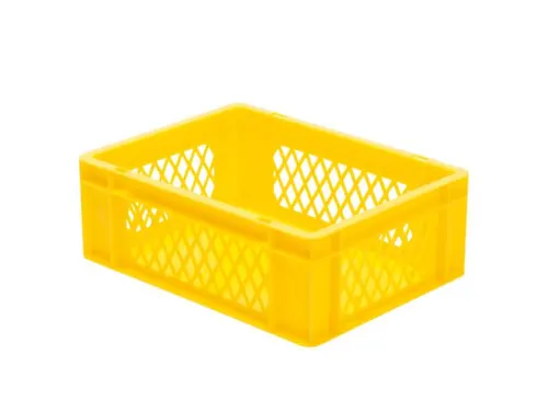 Euronorm-Stapelbak 13l H X L X B 145x400x300mm Geel