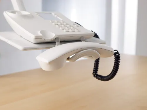Telefoonarm Novus Talkmaster lichtgrijs