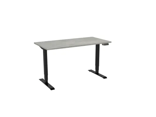 Elektrisch Verstelbaar Zit-Sta Bureau Frame Zwart 180Cm