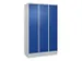 locker voor scheiding van kleding,HxBxD 1950x1200x500mm,3vak