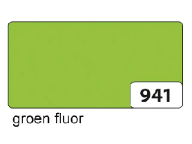 Etalagekarton Folia 48x68 cm 400gr Nr 941 Fluor Groen