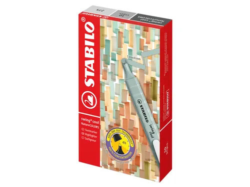Markeerstift STABILO Swing cool nature colors warmgrijs
