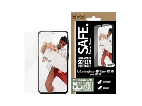 PanzerGlass SAFE. by Screen Protector Samsung Galaxy S24 FE | A36 5