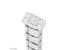 Neomounts ADS06-132WH Kabelgeleider - modulaire segmenten - magnetisch