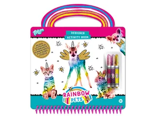 Activiteitenboek Totum Rainbow Pets designer - 1