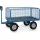 Handtrekwagens 6435l 1000kg 1600x900mm Draadgaas Luchtbanden