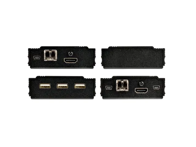 4K HDMI KVM Extender over Glasvezel/FIber, HDMI Video & USB Remote KVM
