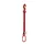 Hijsstroppen 1-Sprong Draagvermogen Direct 5T Nuttige L 2M Rood