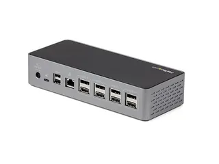StarTech USB-C Docking Station 4K Quad Monitor 100W PD LAN - 2
