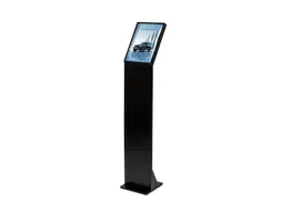 Verlichte Brochure Standaard LED Slide In A4 Zwart