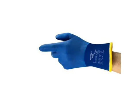 Ansell AlphaTec 23-202 PVC handschoenen, blauw, maat 8, 72 paar