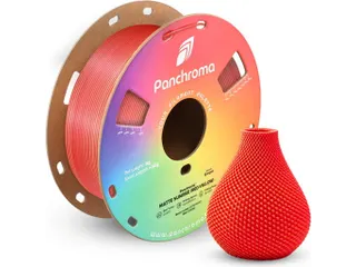 PLA Dual Matte 1,75mm rood-geel 1kg Panchroma 3D Filament - 2