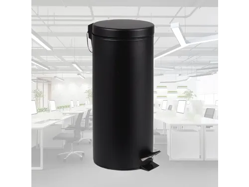 BRASQ Pedaalemmer PB130 Zwart 30 Liter