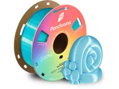 Polymaker 3D printer Filament Panchroma PLA Silk 1,75mm Lichtblauw 1kg