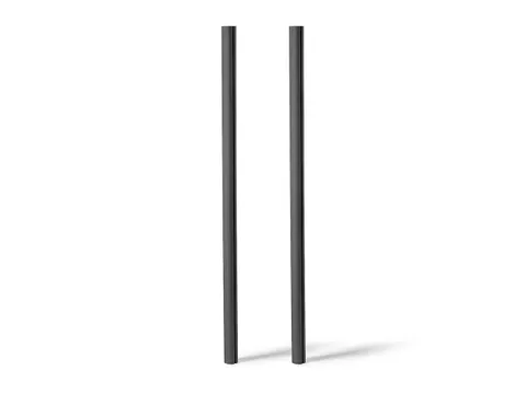 Palen Voor Vergrendelbaar Notitiebord Outdoor Antraciet Grondinvoer