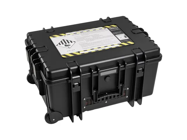 Accukluis Lithium-ion koffer Large Zwart ADR Klasse 9