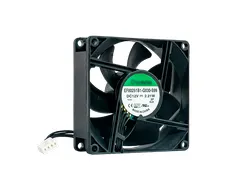 QNAP FAN-8CM-T01, Ventilator, 8 cm, 3800 RPM, Zwart