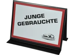 dakstandaard,DIN A4,liggend,magnetische standvoeten,PVC