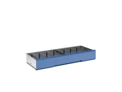 scheidings-/vakkenwanden,9vakken,v. front H 175mm