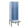 locker met bank,HxBxD 1950x600x815mm,2vak,vak B 300mm,cil.-slot