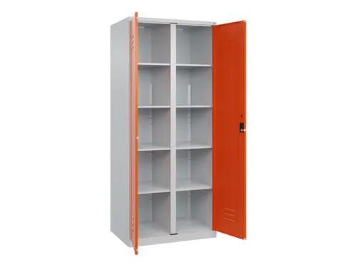 wasgoedverdeelkast,HxBxD 1850x800x500mm,vak B 400mm,cilinderslot