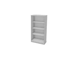 kantoorstelling,HxBxD 1545x800x445mm,MP-lichtgrijs