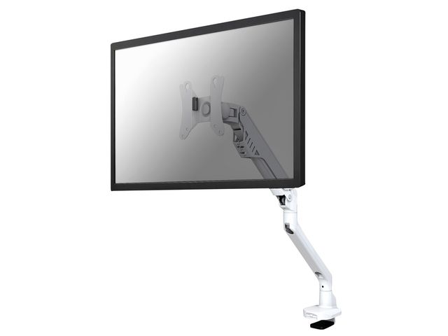 Monitorarm Newmounts D750 1 scherm 10-32 inch wit | MonitorarmenShop.be