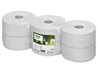 Toiletpapier Satino Jumborol Comfort 2-laags 66mmx380m wit