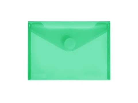 Enveloptas Foldersys A6 PP transp groen