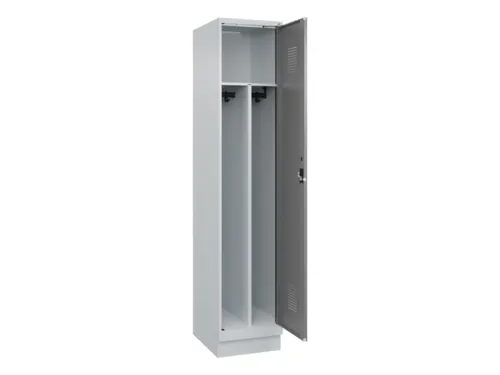 locker voor scheiding van kleding,HxBxD 1950x400x500mm,1vak