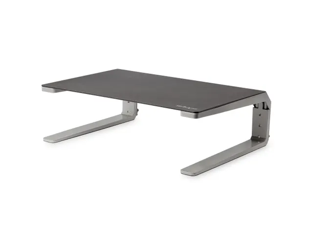 Monitor verhoger staal en aluminium hoogte verstelbaar