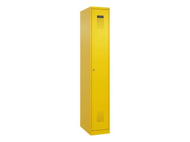 locker voor scheiding van kleding,HxBxD 1850x300x500mm,1vak